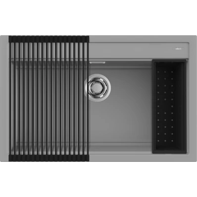 ELLECI - Mosogatótálca Best 130 Workstation Szett K97 Light Grey