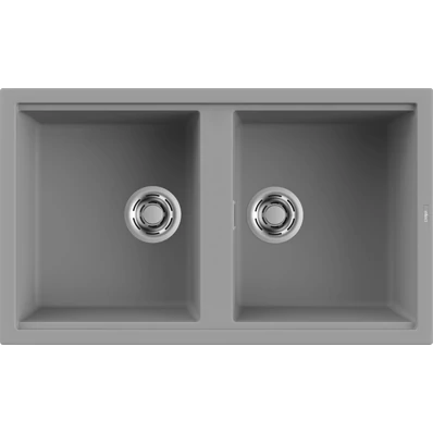 ELLECI - Mosogatótálca Best 450 K97 Light Grey - Kifutó termék!