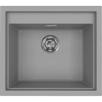 ELLECI - Mosogatótálca Sintesi 105 K97 Light Grey inox tartozékokkal - Kifutó termék!