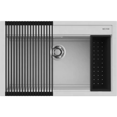 ELLECI - Mosogatótálca Best 130 Workstation Szett M79 aluminium