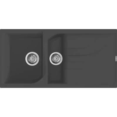 ELLECI - Mosogatótálca Ego 475 M70 Nero Metal - Kifutó termék!