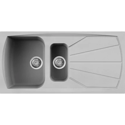 ELLECI - Mosogatótálca Living 475 M79 aluminium - A készlet erejéig rendelhető!