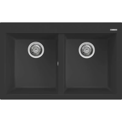 ELLECI - Mosogatótálca Quadra 350 M70 nero metal