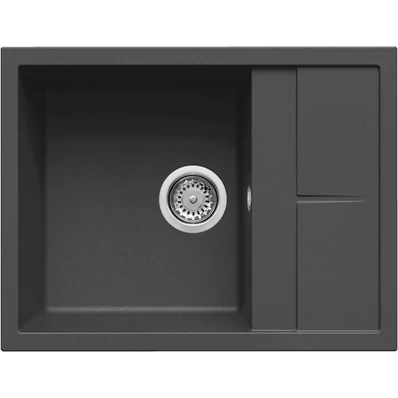 ELLECI - Mosogatótálca Unico 125 M70 nero metal