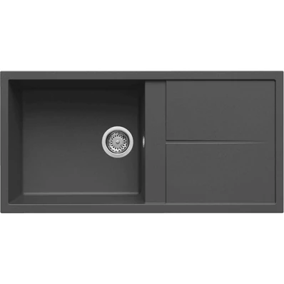 ELLECI - Mosogatótálca Unico 480 M70 Nero Metal - Kifutó termék!