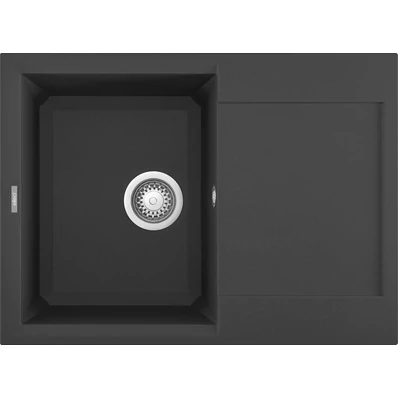 ELLECI - Mosogatótálca Easy 135 M70 nero metal
