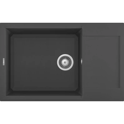 ELLECI - Mosogatótálca Easy 310 M70 nero metal