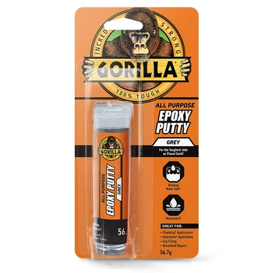 Gorilla Epoxy Putty Kétkomponensű Epoxi Gyurma 56g