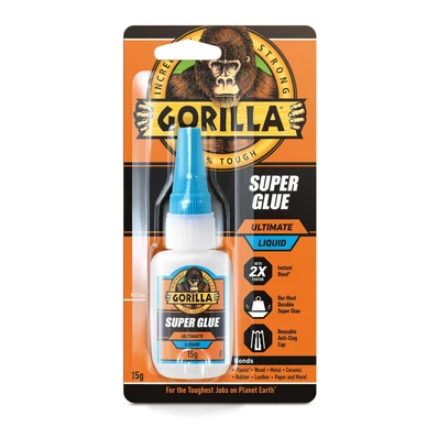Gorilla Super Glue ULTIMATE Pillanatragasztó 15gramm