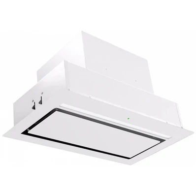 Ciarko Design AURA 55 cm fehér üveg beépíthető páraelszívó