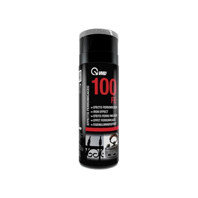Fényes fekete festék spray - fémekhez - 400 ml