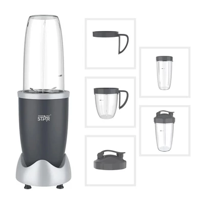 WinningStar - Multifunkcionális  turmixgép - 0,95 L + 0,7 L + 0,53 L - 900 W