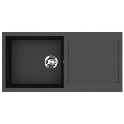 EVIDO CUBO XL 6 S gránit mosogató, 1000 x 500 mm, antracit