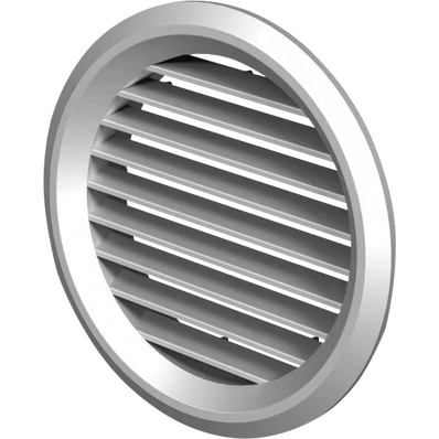 Kerek szellőzőrács, 125 mm átmérő