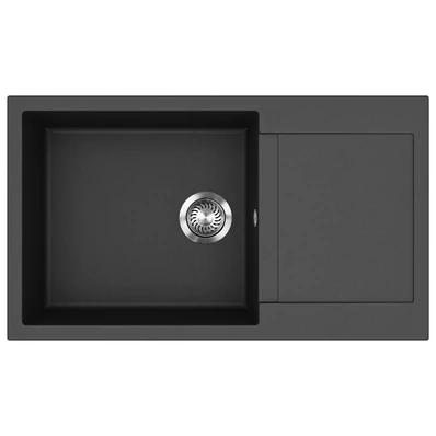 EVIDO CUBO XL 6 S Compact gránit mosogató, 860 x 500 mm, antracit