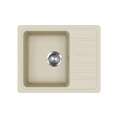 EVIDO HOME 45 S Compact gránit mosogató, 575 x 460 mm, bézs