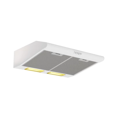 SILVERLINE LYKIA 1200 hagyományos páraelszívó, 60 cm, hátsó kivezetés, fehér