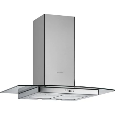 SILVERLINE 3110 MIDNIGHT síküveger.páraelszívó,90cm,inox