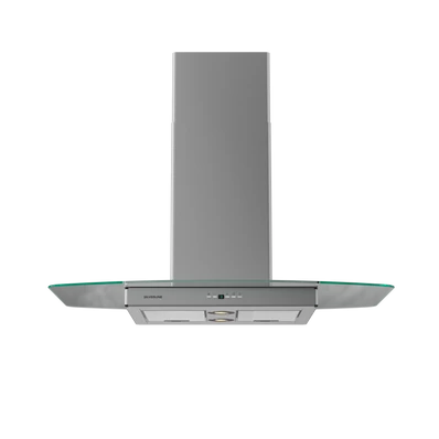 SILVERLINE 4240 MIDNIGHT ISOLA páraelszívó,sziget,90cm,inox/üveg