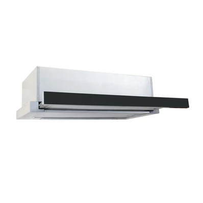 EVIDO SLIMLUX 60GB teleszkópos páraelszívó,led,inox/fekete üv.front