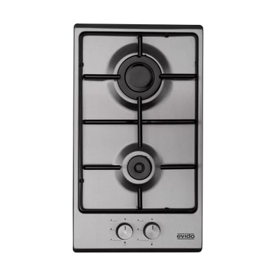 EVIDO DOMINO-G 32X,gáz főzőlap,30cm,inox