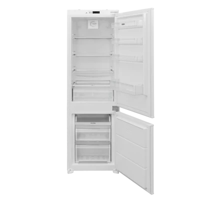 EVIDO IGLOO 332W beépíthető hűtő és fagyasztó, 54x177 cm, 2 ajtós, 242 l, E energiaosztály, fordítható ajtó, fehér
