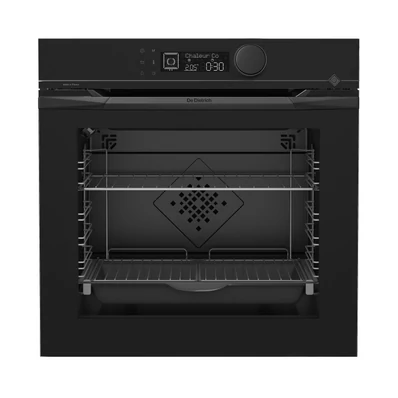 De Dietrich multifunkciós sütő, gőztisztítás, 73 l, 12 funkció, 70 auto recept, LCD, infinite black