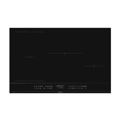 De Dietrich indukciós főzőlap, 80 cm, 4 zóna (1 horiZone), LCD, elszívó párosítás, hőmérő szonda, infinite black