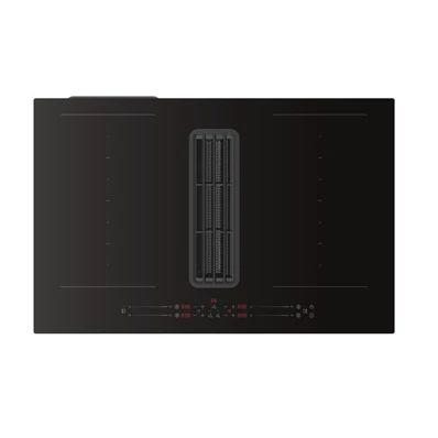 EVIDO VENTO 80DB páraelszívóval integrált indukciós főzőlap, 80 cm, 2 db multizone, fekete