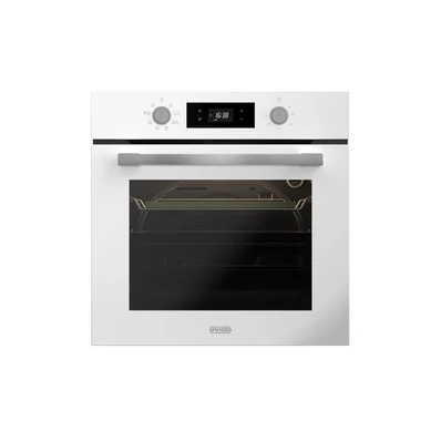 EVIDO LEVEL PRO 60W multifunkciós sütő, 60 cm, fehér, AirFry és Pizza funkcióval