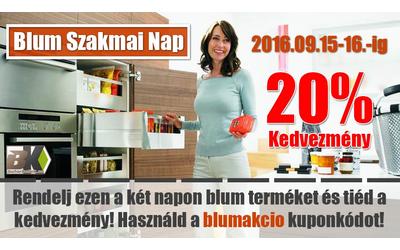 Blum Szakmai Napi Akció