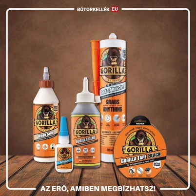 Gorilla Glue ragasztók: Az erő, amiben megbízhatsz