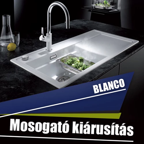 Blanco mosogató és csaptelep kiárusítás