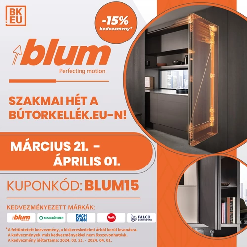 BLUM Hét 24/1 és Extra kedvezmények