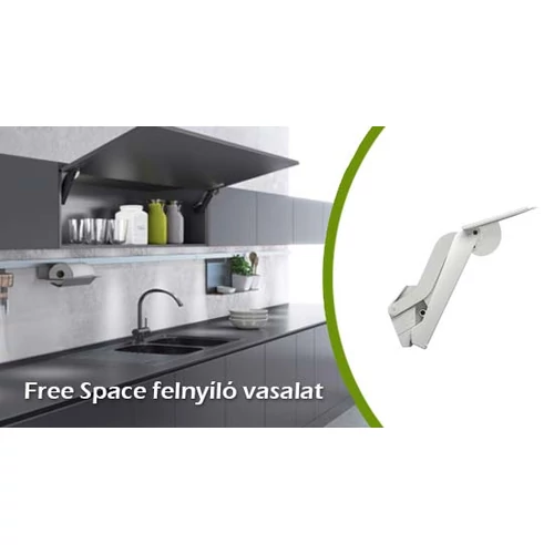 Free Space felnyíló vasalat