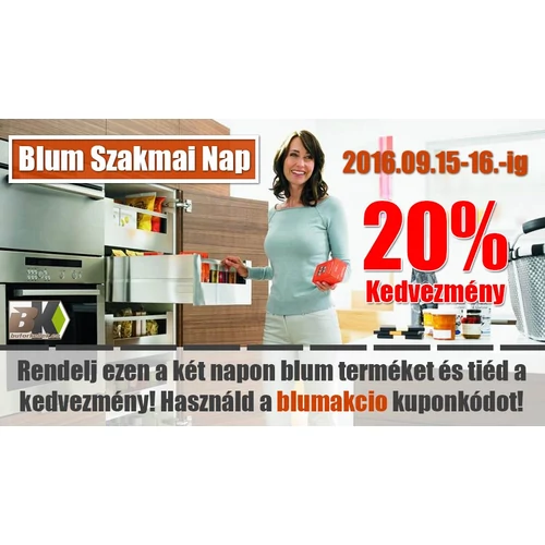 Blum Szakmai Napi Akció