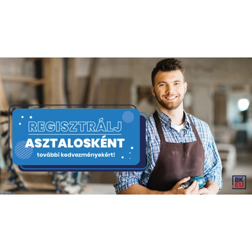 Regisztrálj asztalosként