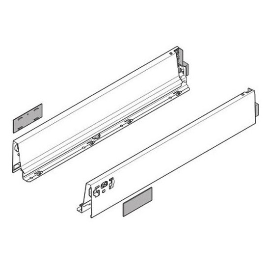Blum TandemBox Antaro 378M5002SA 83mm Selyemfehér 500mm mélységű káva Blum TandemBox Antaro 378M5002SA 83mm Selyemfehér 500mm mélységű káva