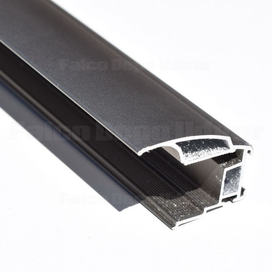 Tolóajtó ProALU Keret MODENA SLIM 2700mm Oliva
