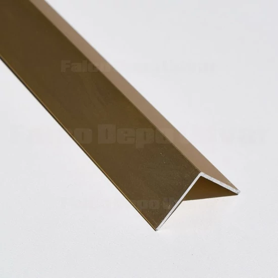 Tolóajtó Sevroll Sarokprofil 22x22mm Arany 3000mm