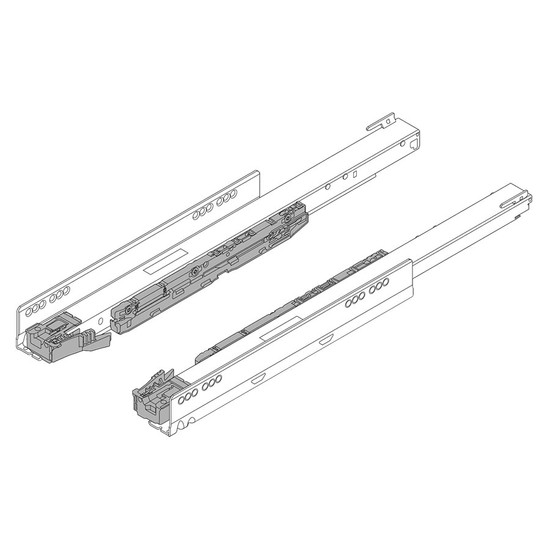 Blum Legrabox 750.4501S 450mm korpuszsín 40kg Fék/Fék+Tip-On Blum Legrabox 750.4501S 450mm korpuszsín 40kg Fék/Fék+Tip-On
