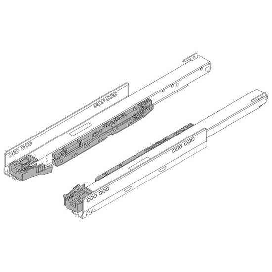 Blum Legrabox 750.5001S 500mm korpuszsín 40kg Fék/Fék+Tip-On Blum Legrabox 750.5001S 500mm korpuszsín 40kg Fék/Fék+Tip-On