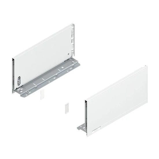 Blum Legrabox 770C3502S 177/148mm Selyemfehér káva 350mm mélységű
