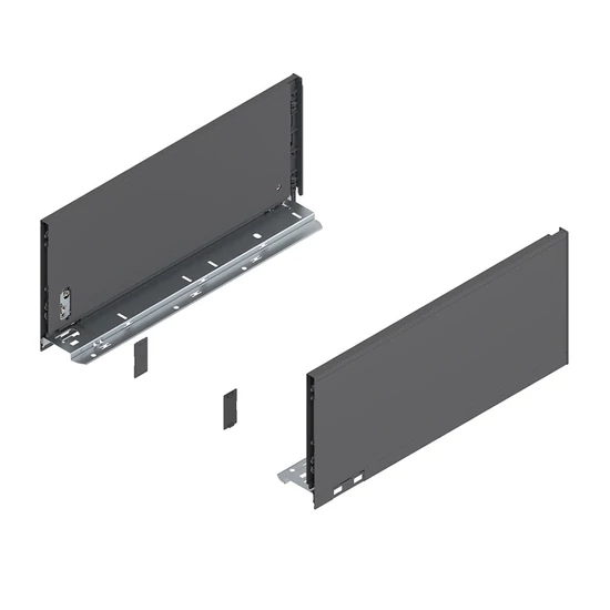 Blum Legrabox 770C4002S 177/148mm Orion szürke káva 400mm mélységű
