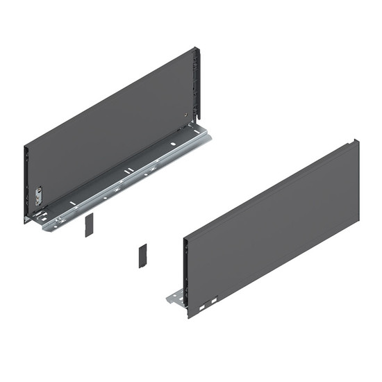 Blum Legrabox 770C4502S 177/148mm Orion Szürke káva 450mm mélységű Blum Legrabox 770C4502S 177/148mm Orion Szürke káva 450mm mélységű