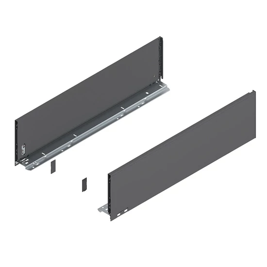 Blum Legrabox 770C6502S 177/148mm Orion Szürke káva 650mm mélységű