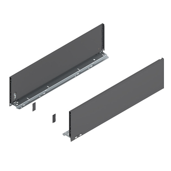 Blum Legrabox 770C6502S 177/148mm Orion Szürke káva 650mm mélységű Blum Legrabox 770C6502S 177/148mm Orion Szürke káva 650mm mélységű