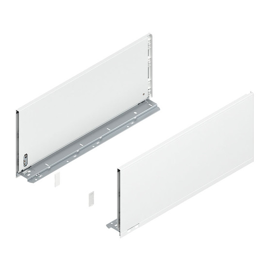 Blum Legrabox fiók 770F5502S 241-212mm Selyemfehér káva 550mm mélységű Blum Legrabox fiók 770F5502S 241-212mm Selyemfehér káva 550mm mélységű