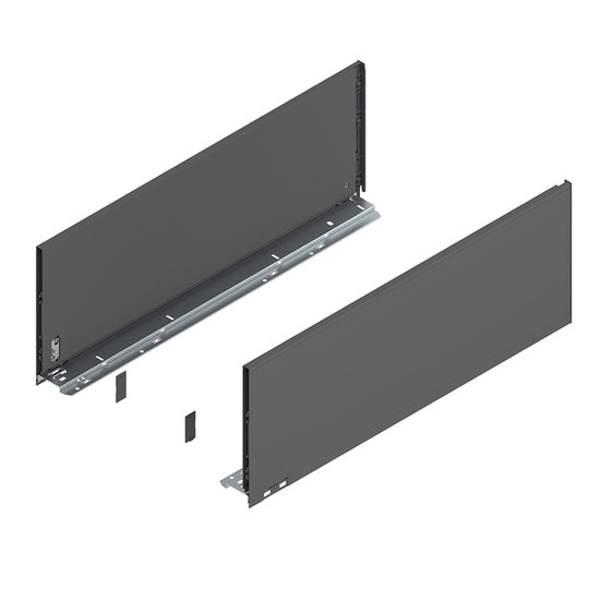 Blum Legrabox 770F6502S 241/212mm Orion szürke káva 650mm mélységű Blum Legrabox 770F6502S 241/212mm Orion szürke káva 650mm mélységű