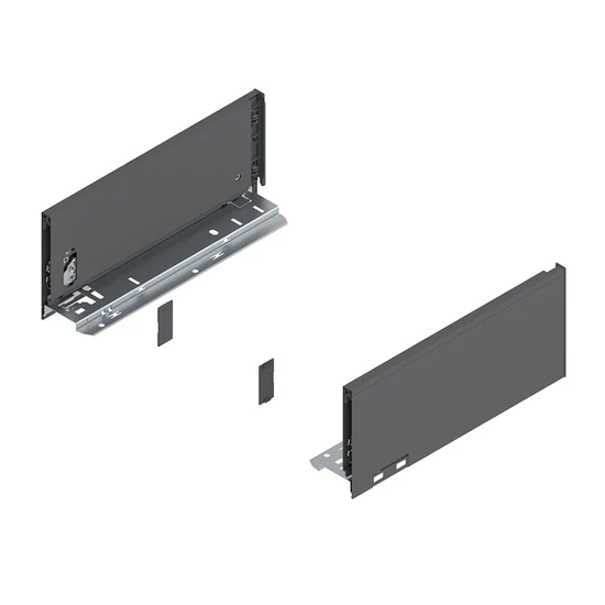 Blum Legrabox 770K3002S 128/101mm Orion szürke káva 300mm mélységű